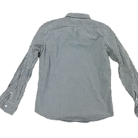 J. Crew Mens navy blue button down shirt sz M - Picture 5 of 8